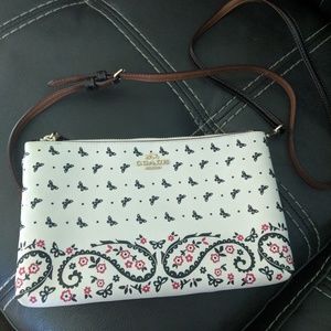 Butterfly double Coach bag